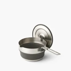 Pots, Pans & Kettles-Sea To Summit Detour Stainless Steel Collapsible Pouring Pot - 1.8L