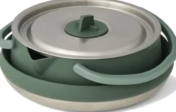 Pots, Pans & Kettles-Sea To Summit Detour Stainless Steel Collapsible Kettle - 1.6L
