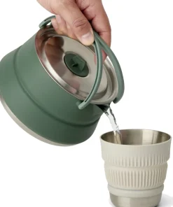 Pots, Pans & Kettles-Sea To Summit Detour Stainless Steel Collapsible Kettle - 1.6L