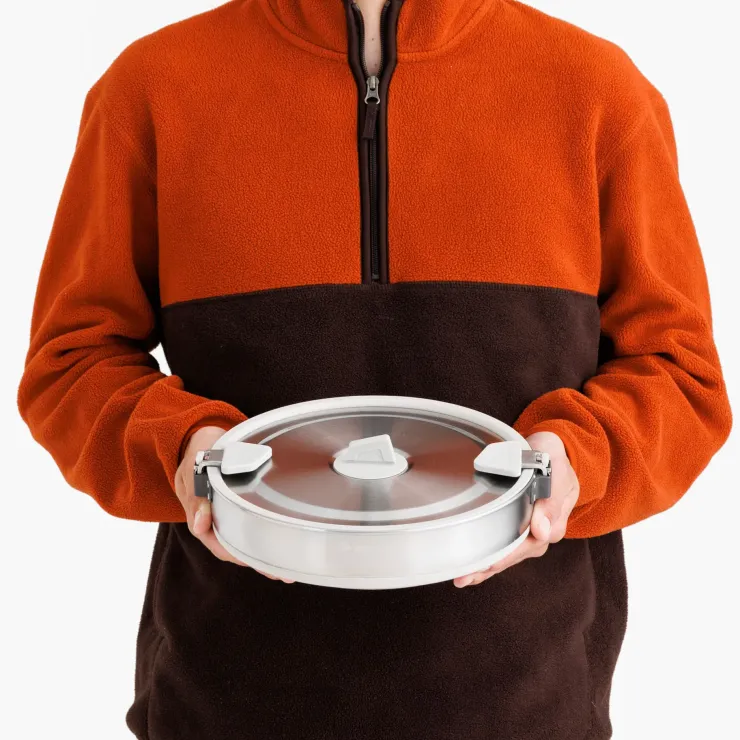 Pots, Pans & Kettles-Sea To Summit Detour Stainless Steel Collapsible Pot - 5L