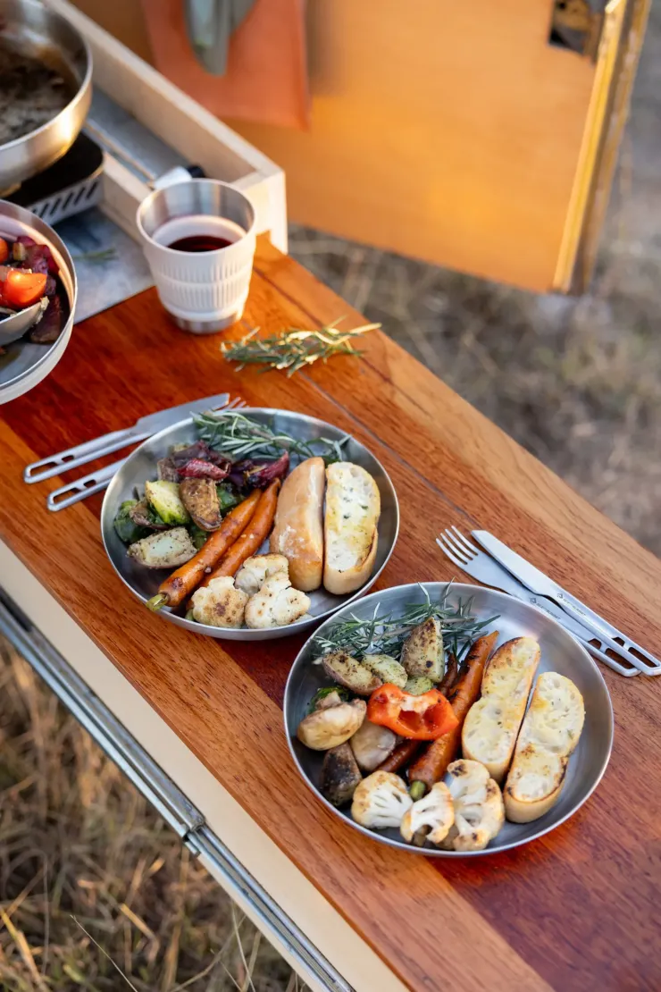 Plates, Bowls, Cups & Utensils-Sea To Summit Detour Stainless Steel Plate - Moonstruck