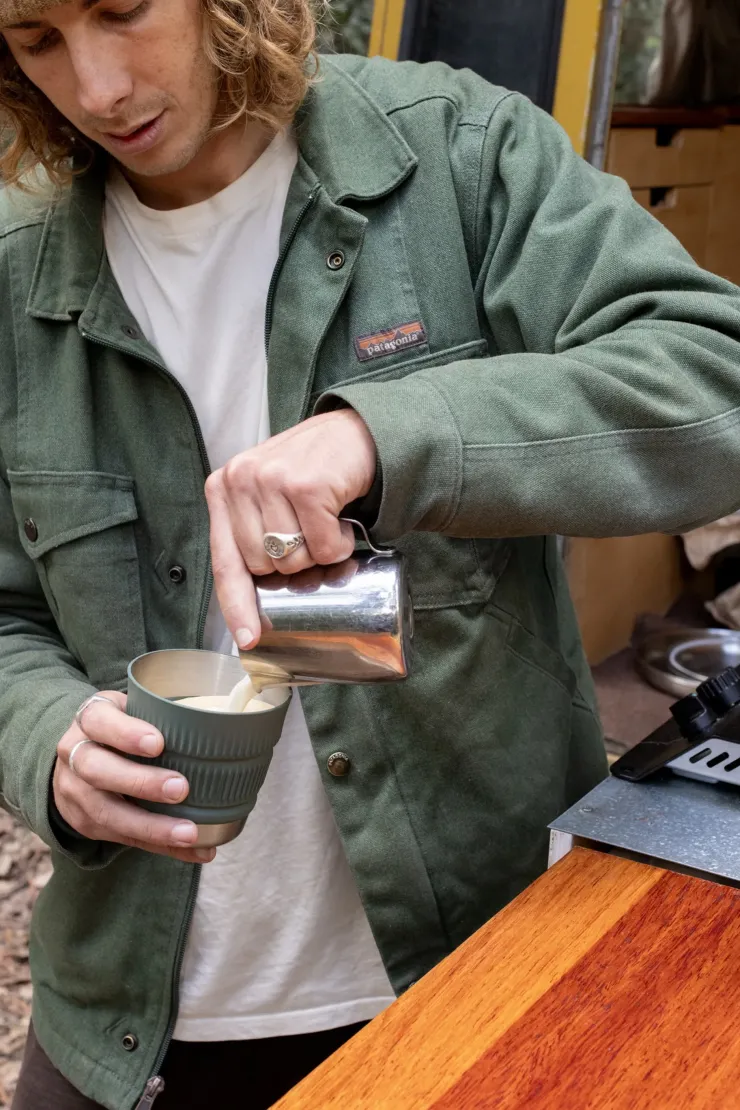 Plates, Bowls, Cups & Utensils-Sea To Summit Detour Stainless Steel Collapsible Mug - Beluga