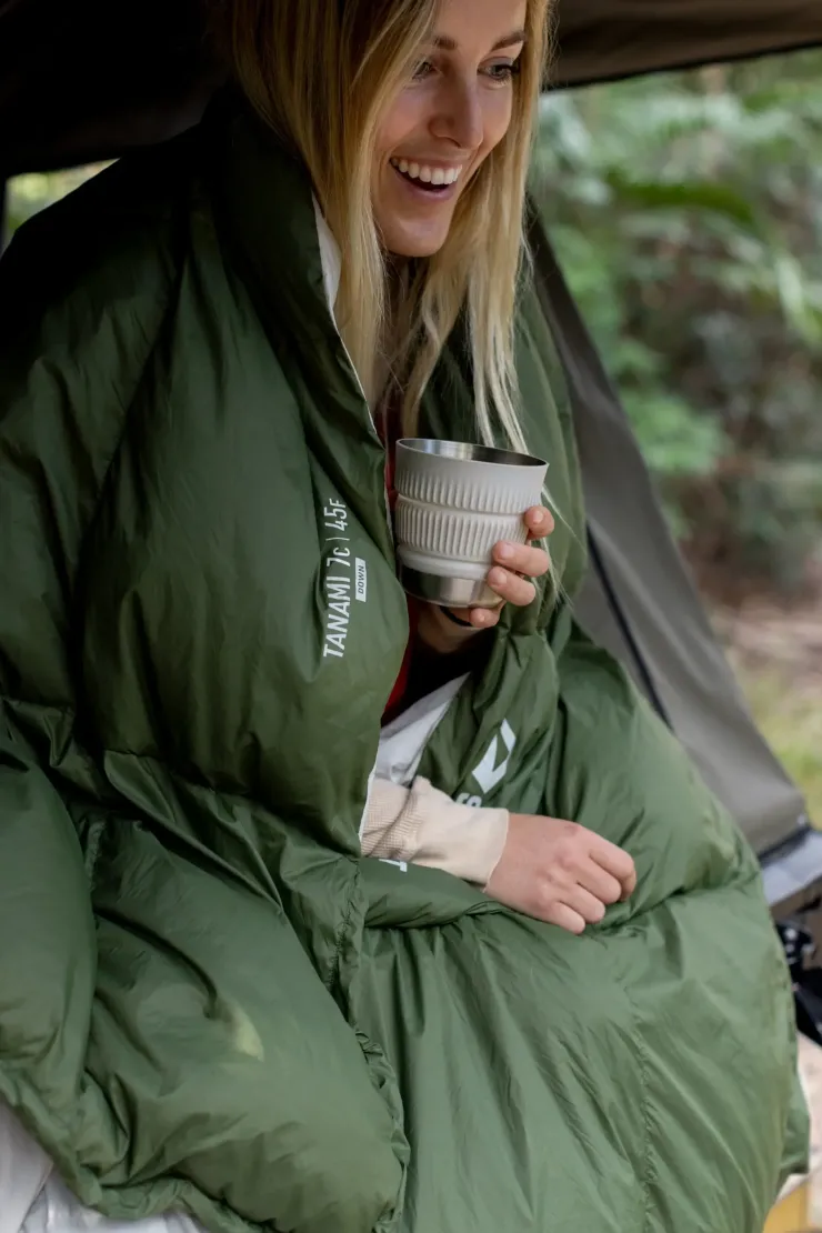 Plates, Bowls, Cups & Utensils-Sea To Summit Detour Stainless Steel Collapsible Mug - Beluga