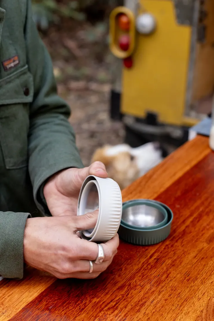Plates, Bowls, Cups & Utensils-Sea To Summit Detour Stainless Steel Collapsible Mug - Bombay