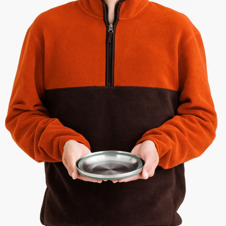 Plates, Bowls, Cups & Utensils-Sea To Summit Detour Stainless Steel Collapsible Bowl - M - Laurel Wreath