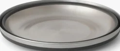 Plates, Bowls, Cups & Utensils-Sea To Summit Detour Stainless Steel Collapsible Bowl - L - Beluga
