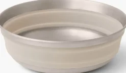 Plates, Bowls, Cups & Utensils-Sea To Summit Detour Stainless Steel Collapsible Bowl - M - Moonstruck