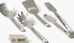 Plates, Bowls, Cups & Utensils-Sea To Summit Detour Stainless Steel Utensil Set - 4 Piece