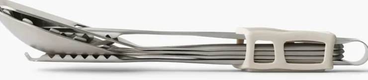 Plates, Bowls, Cups & Utensils-Sea To Summit Detour Stainless Steel Utensil Set - 4 Piece