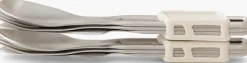 Plates, Bowls, Cups & Utensils-Sea To Summit Detour Stainless Steel Cutlery Set - 2P - 6 Piece