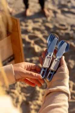 Plates, Bowls, Cups & Utensils-Sea To Summit Detour Stainless Steel Cutlery Set - 1P - 3 Piece