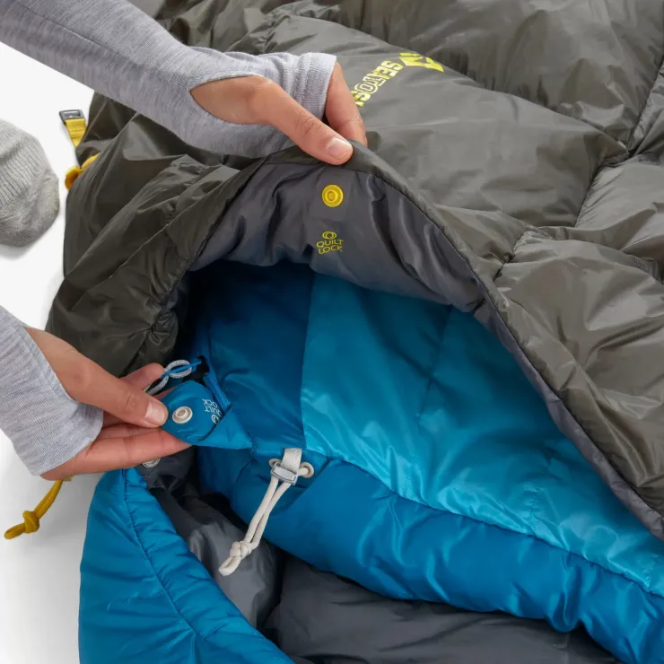 Backpacking & Lightweight Sleeping Bags-Sea To Summit Ember 7C Down Sleeping Quilt - Regular