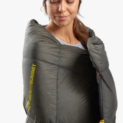 Backpacking & Lightweight Sleeping Bags-Sea To Summit Ember 7C Down Sleeping Quilt - Long