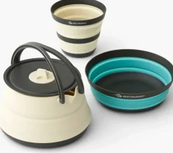 Pots, Pans & Kettles-Sea To Summit Frontier UL Collapsible Kettle Cook Set - 1P - 3 Piece