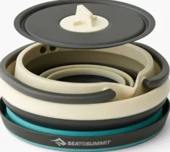 Pots, Pans & Kettles-Sea To Summit Frontier UL Collapsible Kettle Cook Set - 1P - 3 Piece