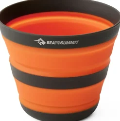 Plates, Bowls, Cups & Utensils-Sea To Summit Frontier UL Collapsible Cup - Puffin Bill Orange