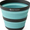 Plates, Bowls, Cups & Utensils-Sea To Summit Frontier UL Collapsible Cup - Aqua Sea Blue