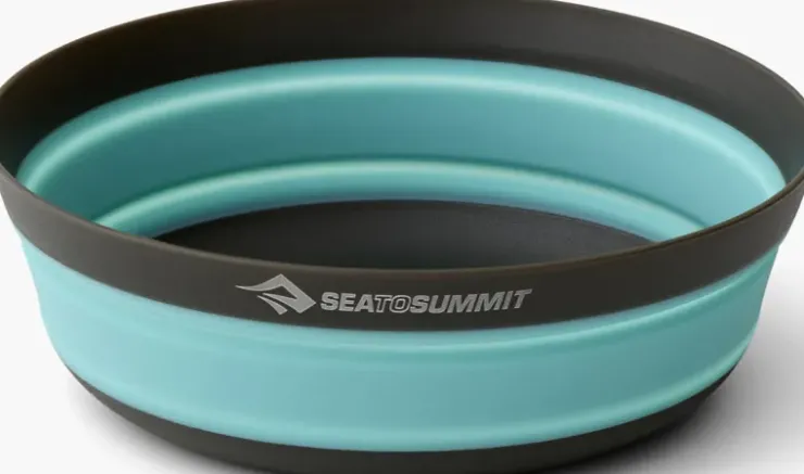 Plates, Bowls, Cups & Utensils-Sea To Summit Frontier UL Collapsible Bowl - M - Aqua Sea Blue