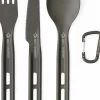 Plates, Bowls, Cups & Utensils-Sea To Summit Frontier UL Cutlery Set - 3 Piece