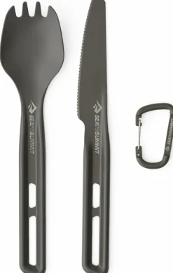 Plates, Bowls, Cups & Utensils-Sea To Summit Frontier UL Cutlery Set - 2 Piece Spork and Knife