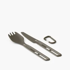 Plates, Bowls, Cups & Utensils-Sea To Summit Frontier UL Cutlery Set - 2 Piece Spork and Knife