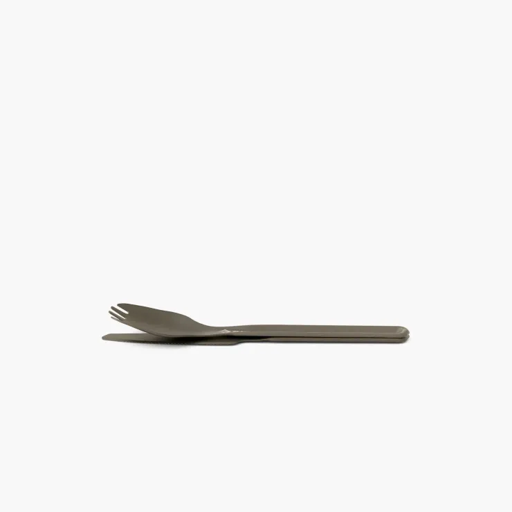 Plates, Bowls, Cups & Utensils-Sea To Summit Frontier UL Cutlery Set - 2 Piece Spork and Knife