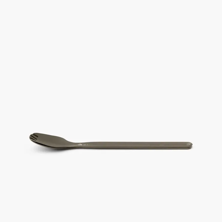 Plates, Bowls, Cups & Utensils-Sea To Summit Frontier UL Cutlery Set - 2 Piece Long Handle Spoon and Spork