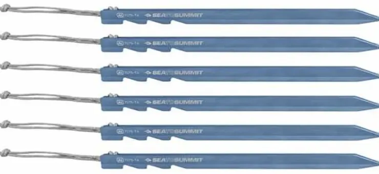 Tent Pegs-Sea To Summit Ground Control Light Tent Pegs - 6 Pack