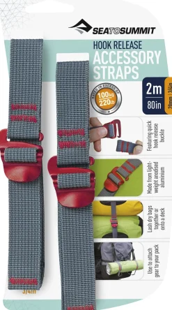 Buckles & Straps-Sea To Summit Hook Release Accessory Straps - 20mm X 2m