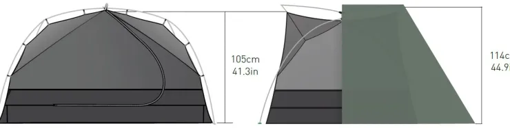 Backpacking & Lightweight Tents-Sea To Summit Ikos TR2 Tent - Laurel Wreath