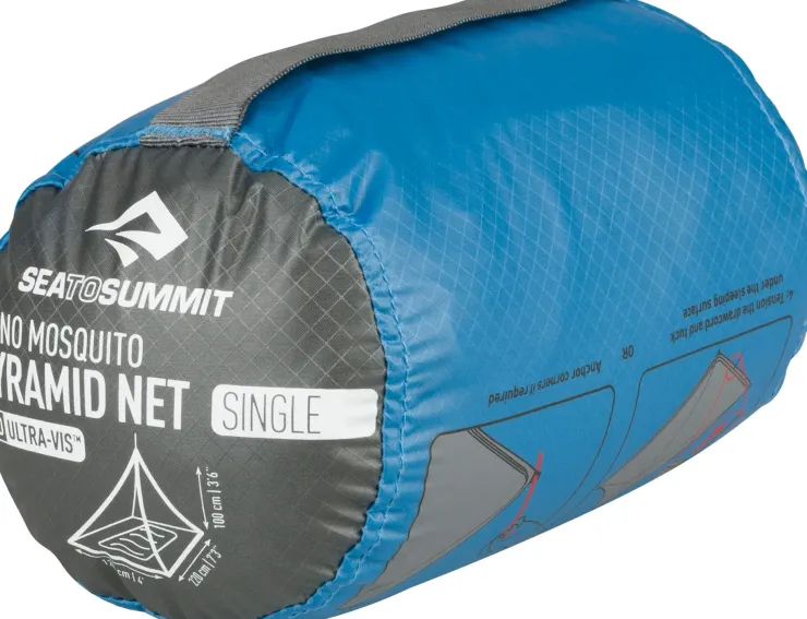 Mosquito Nets & Insect Repellents-Sea To Summit Nano Mosquito Pyramid Net - Single