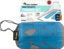 Mosquito Nets & Insect Repellents-Sea To Summit Nano Mosquito Pyramid Net - Double