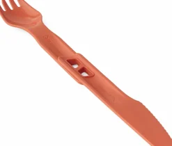 Plates, Bowls, Cups & Utensils-Sea To Summit Passage Cutlery Set - 2 Piece - Spicy Orange