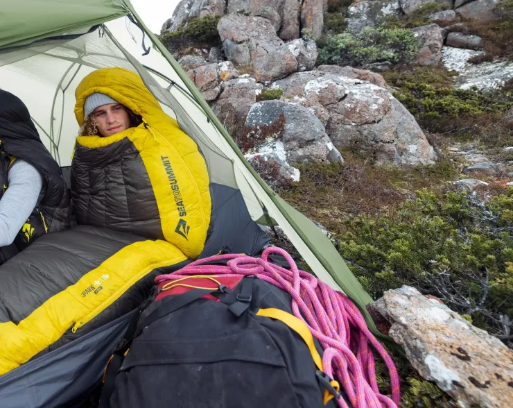 Backpacking & Lightweight Sleeping Bags-Sea To Summit Spark -9C Down Sleeping Bag - Long