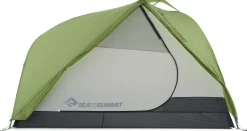 Backpacking & Lightweight Tents-Sea To Summit Telos TR3 PLUS Tent Package - Green
