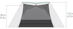 Backpacking & Lightweight Tents-Sea To Summit Telos TR2 PLUS Tent Package - Green