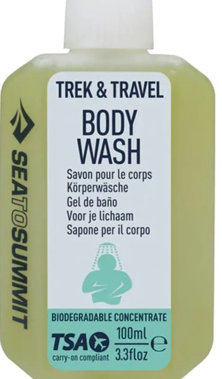 Toiletries & Personal Hygiene-Sea To Summit Trek and Travel Liquid Body Wash - 100ml