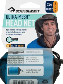 Mosquito Nets & Insect Repellents-Sea To Summit Ultra-Mesh Head Net