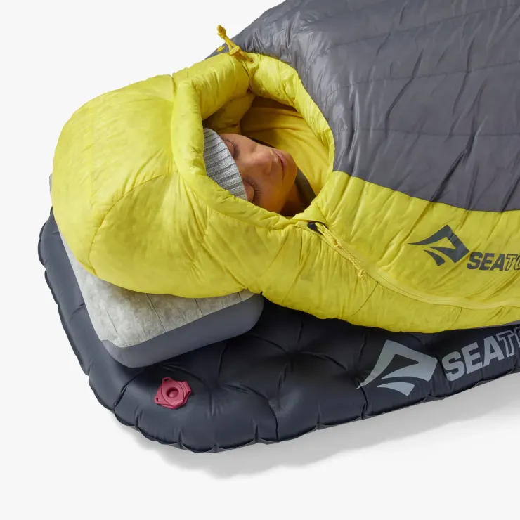 Backpacking & Lightweight Sleeping Bags-Sea To Summit Womens Spark 7C Down Sleeping Bag - Long