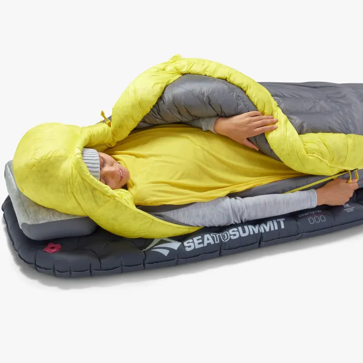 Backpacking & Lightweight Sleeping Bags-Sea To Summit Womens Spark 7C Down Sleeping Bag - Long