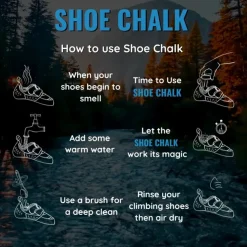 Footwear Cleaning & Proofing-Shoe Chalk - Climbing Shoe Cleaner