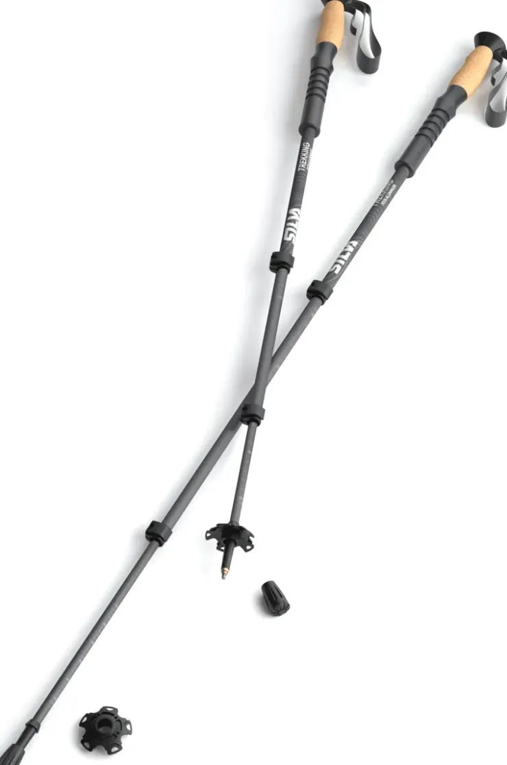 Walking Poles-Silva Trekking Poles Aluminium Cork