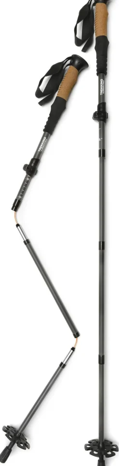Walking Poles-Silva Trekking Poles Aluminum Z-fold - Grey