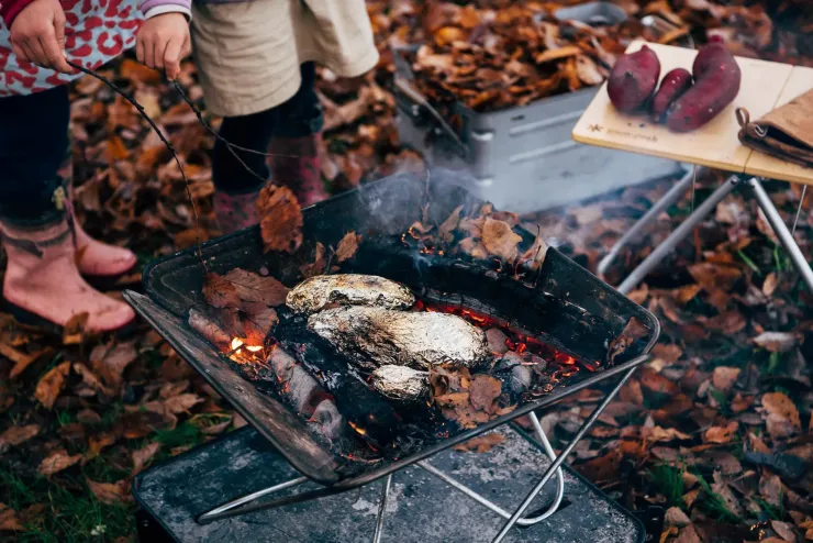 Family & Group Stoves-Snowpeak Snow Peak Pack and Carry Fireplace - L