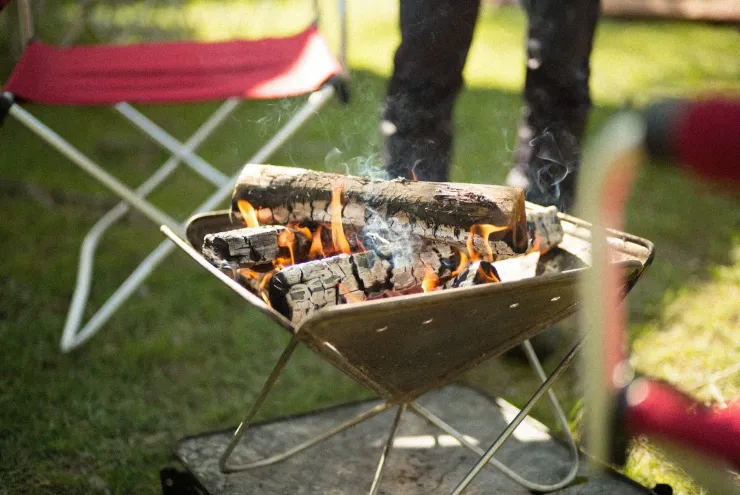 Family & Group Stoves-Snowpeak Snow Peak Pack and Carry Fireplace - L
