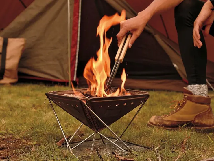 Family & Group Stoves-Snowpeak Snow Peak Pack and Carry Fireplace - S