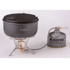 Lightweight Stoves-Soto Fusion Trek With Micro Regulator Stove