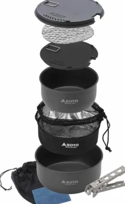 Pots, Pans & Kettles-Soto Navigator Cook Set