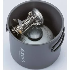 Lightweight Stoves-Soto New River Pot and Amicus Stove Combo