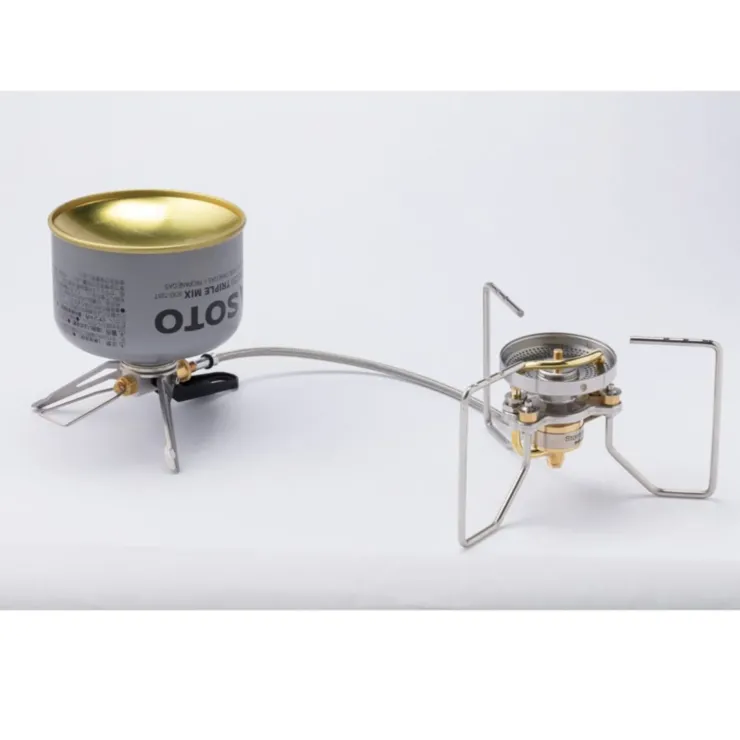 Lightweight Stoves-Soto StormBreaker and 700ml Fuel Bottle